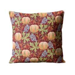 Gp & J Baker, Pumpkins, Viscose & Linen Blend Cushion Cover - thumbnail 1