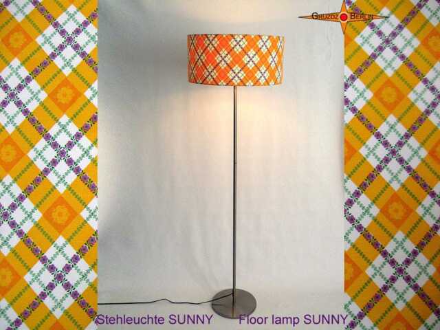 Floor Lamp in Vintage Style Sunny Retro Design Of The 70S - image 1