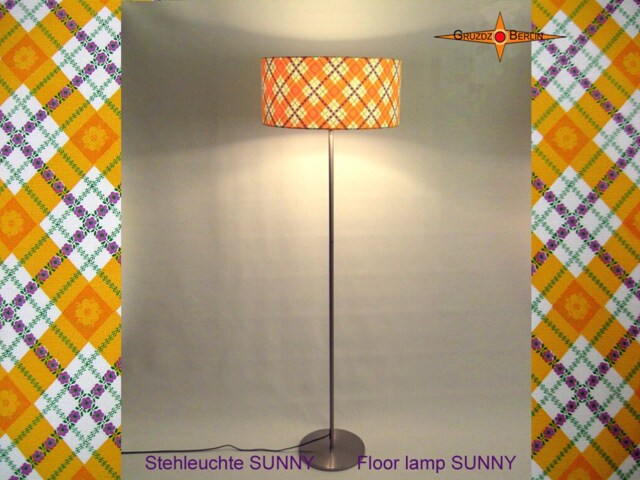 Floor Lamp in Vintage Style Sunny Retro Design 70S - image 1