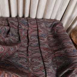 Luxury Boiled Pure Merino Wool Reversible Sofa Or Bed Throws For Ultimate Comfort & Style - Classic Indian Paisley in Multicolour - thumbnail 3