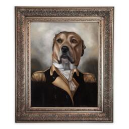 Pitbull George Washington Art Print Noble Breed Portrait - thumbnail 2