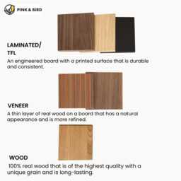 Modern Oak Sideboard, Orange Cabinet, Stylish Functional Storage, Contemporary Credenza - thumbnail 4