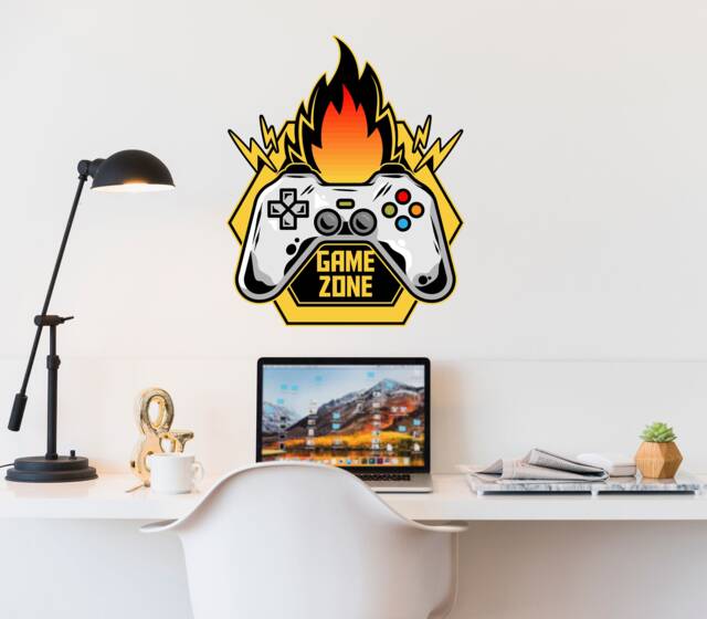 Gamer Wall Stickers - Thevinylcreations Gaming Gifts Sticker Decor - image 1