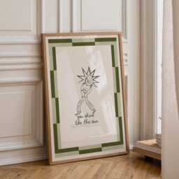 You Shine Like The Sun Print - Joyful Nursery Wall Art - thumbnail 3