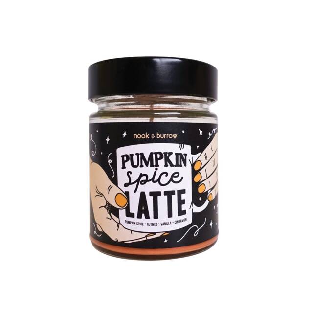 Pumpkin Spice Latte - Jam Jar Candle - image 1