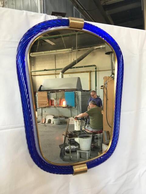 Mirro in Murano Blown Glass - image 1