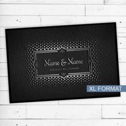 "Doormat ""Silver"