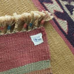 Kilim Runner, Kilim Rug, Turkish Rug, Kilim Rug Runner, Runner Rug, Flat Weave Rug, Yellow Pink Rug, Rug 3x8 Approx., Hallway Runner, Kitchen - thumbnail 4