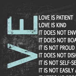 Love Is Patient Is Kind 1 Corinthians 13 Christian Wall Art Scripture Sign Bible Verse Print Wedding Catholic - thumbnail 3
