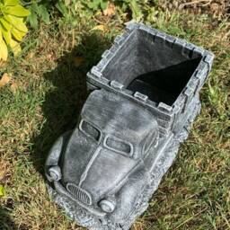 stone Garden American Truck Lorry Planter Plant Pot Detailed Concrete Ornament - thumbnail 3