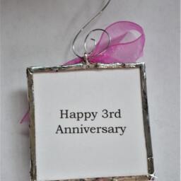 Solder, Silver Soldered Pendant, Jewelry, Glass, Photo, Photo Frame, Ornament, Gift, Anniversary - thumbnail 2