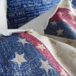 Stars & Stripes.metallic.blue.red.tan.metallic Gold.independence Day.4Th Of July Accent Pillows.throw Pillow.toss Pillow.slipcover.runners - thumbnail 2