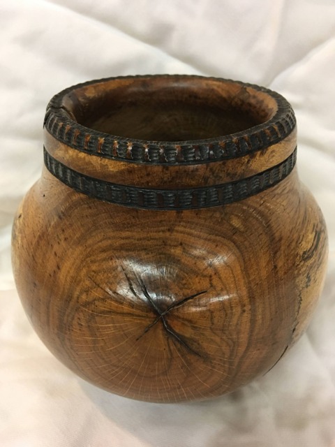 Hand-Turned Oak Bowl