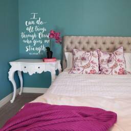 Philippians 413 Vinyl Wall Decal - Bible Verse Sticker