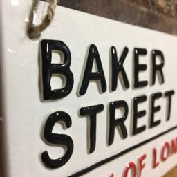 Baker Street-London Street Sign-Baking-Kitchen Decor-Cakes-Kitchen Sign-Baking Wall Sign-Gifts For Her-Home Signs-Stocking Fillers-Christmas - thumbnail 3