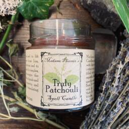 Patchouli Love & Prosperity Spell Candle - thumbnail 2