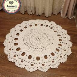 Crochet Doily Rug 45 - thumbnail 2