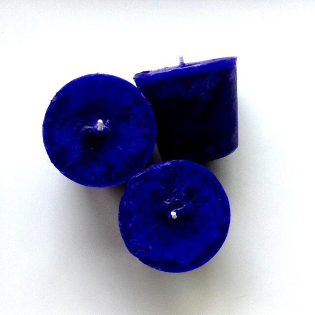 Blueberry Tart Strong Scented Large Votive Candle - image 1
