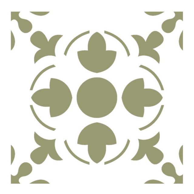Wall Stencils Damask Tile Stencil For Diy Decor Faux Reusable Template V0032 - image 1