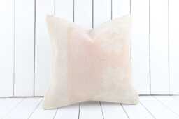 Vintage Kilim Pillow Cover Bohemian Wool Throw Pillow, 18x18 - thumbnail 1