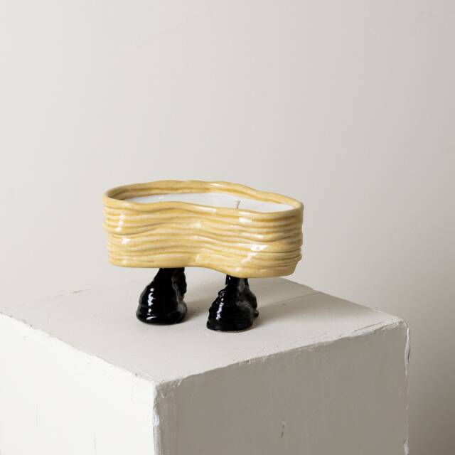 Frank No2 Candle Size S- Organic Essential Oils - Hand Crafted Vegan Reusable Container Eco Friendly-Aromatherapy- Ceramic Candle - image 1