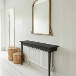 Edwardian Scalloped Console Tables & Radiator Covers - Handmade in Bespoke Sizes Colours - thumbnail 4
