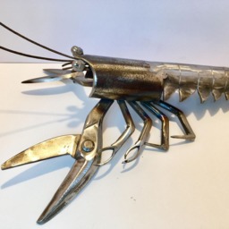 Scrap Metal Lobster - thumbnail 3