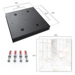The Elegance Of Marble Key Cabinet For Home, White Industrial Box, Minimalist Textures, Lovers - thumbnail 4