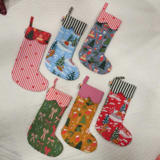 Personalised Handmade Christmas Stocking - image 1