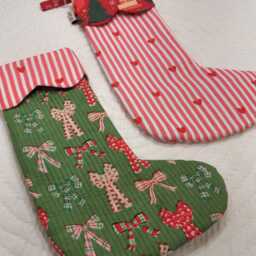 Personalised Handmade Christmas Stocking - thumbnail 2