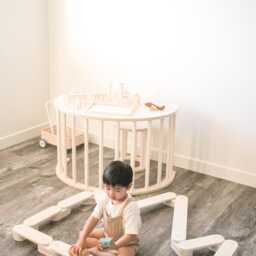 Montessori Balance Beam Birch Wood Toddler Activity Toy - M/L Sets - thumbnail 2