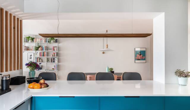 Walnut Pendant Light Linear Veneer Lamp Ceiling Lighting For Kitchen Island Or Above Dining Table - Japandi Fixtures Canoe - image 1