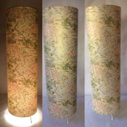 "Floor Lamp 60 cm High 20 Diameter - Hand Printed " - thumbnail 2