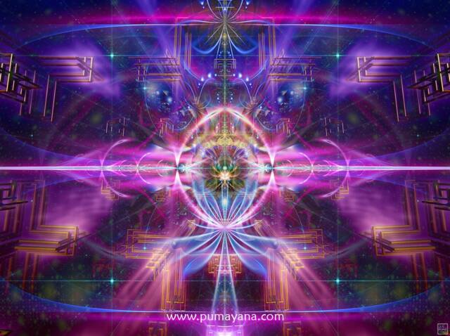 Innerverse Tapestry - Wall Hanging Conscious- Third Eye- Meditation Spiritual Pineal- Visionary Yoga- Art - image 1