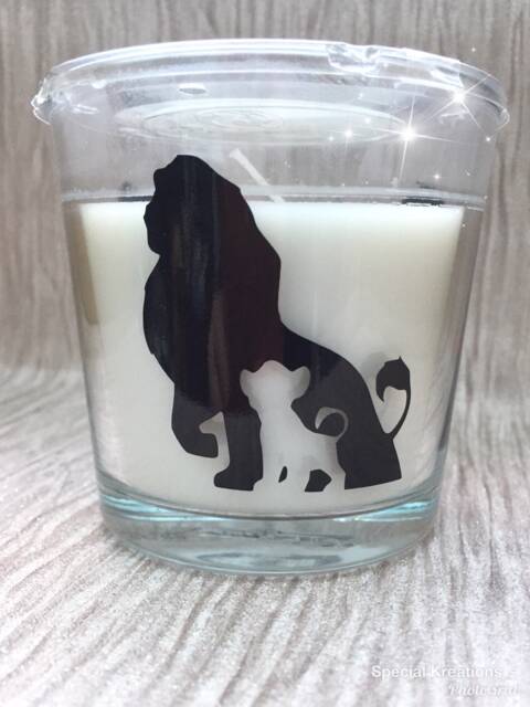 Lion King Candle. Birthday. Valentines Day. Wedding. Mothers Friendship. Thank You. Fathers - image 1