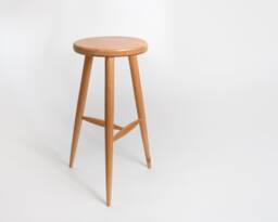 Oak Bar Stool - thumbnail 1
