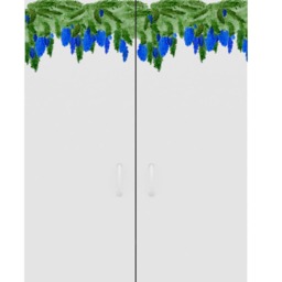Wall Decals Greenery For Seamless Border, D??cor, Home D??cor Idea, Hanging Plant Decals, Tile Furniture Easysweethome - thumbnail 3