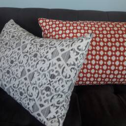 Schumacher Betwixt Spark Orange Pillow Cover - thumbnail 4