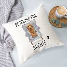 Cockapoo Cushion - Dog Related Gift Reserved For Dog Cushion Gift - thumbnail 3
