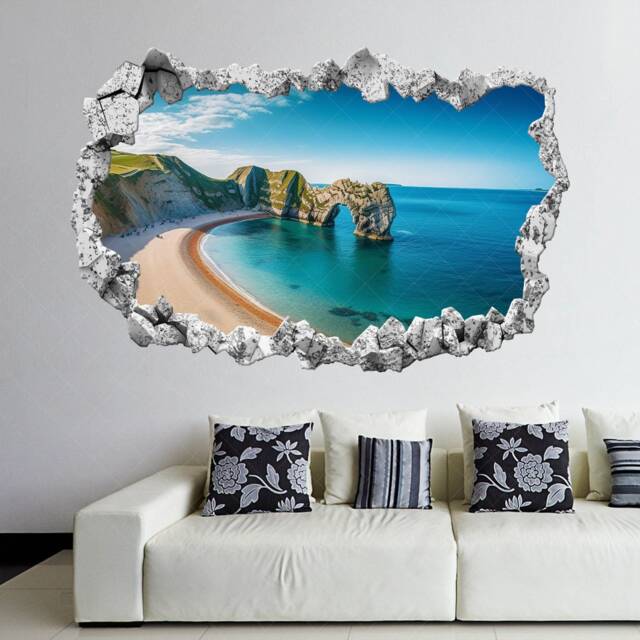 Durdle Door Dorset Wall Decal Sticker Mural Poster Print Art Home Office Decor Ks12 - image 1