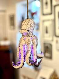 Munky The Octolamp Unique Ceramic Pendant Art Lamp