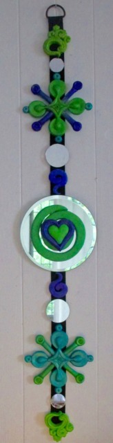 Love Heart Sculptural Wall Hanging - image 1
