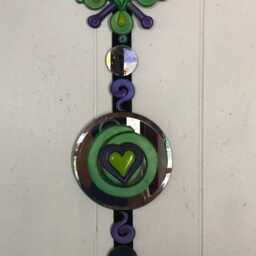 Love Heart Sculptural Wall Hanging - thumbnail 2