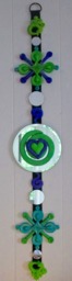 Love Heart Sculptural Wall Hanging - thumbnail 1