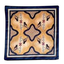 Minoan Woman Throw Pillow Cover Abstract Art, Luxury Satin Cushion - thumbnail 2