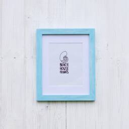 Blue Picture Frames - Photo Frame A2, A3, A4, A5, 5x5, 5x7, 6x6, 6x8 , 8x10, 11x14 Handmade in UK High Quality - thumbnail 1