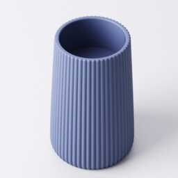 Ridged Tealight Holder - Led Candle Stand Cosy Home Decor 3 Sizes Available - thumbnail 4