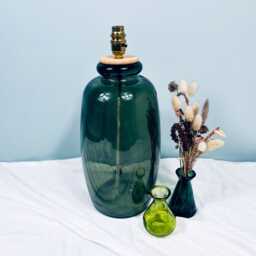 Martos Recycled Glass Lamp 41cm - thumbnail 4