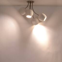 Claylight Spot Bouquet - Modern Cluster Four Spotlight Ceramic Ceiling Lamp Unique Lighting - thumbnail 3