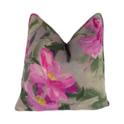 Designers Guild - Damask Flower Damson Stunning Designer Cushion Cover Home Decor Throw Pillow - thumbnail 1